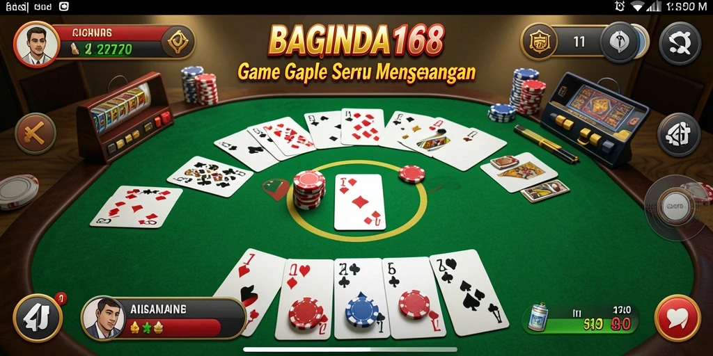 Tampilan gameplay seru dan interaktif dari BAGINDA168.