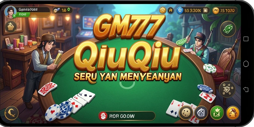 Tampilan gameplay QiuQiu yang seru dan menegangkan di GM777.