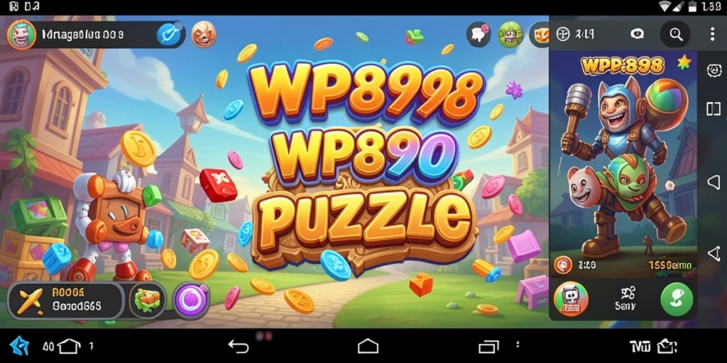 Tampilan menarik dari gameplay WP888 yang menggugah selera bermain.